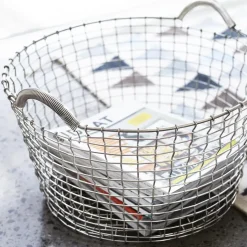 Cesta de alambre Korbo Classic 35, acero resistente a los ácidos