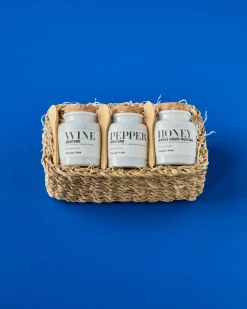 Cesta de almacenaje Naba, Natural, 12x22 cm