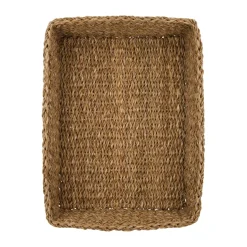 Cesta de almacenaje Naba, Natural, 30x41 cm