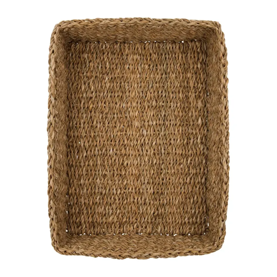 Cesta de almacenaje Naba, Natural, 30x41 cm