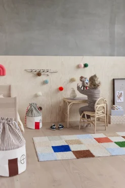 Cesta de almacenamiento Koya small, Cherry Red