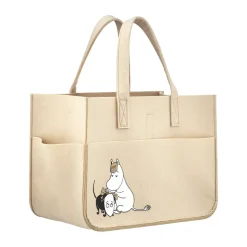 Cesta de almacenamiento Mumin pets 25x40 cm, Beige