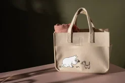 Cesta de almacenamiento Mumin pets 25x40 cm, Beige