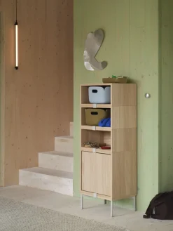 Cesta de almacenamiento Restore 28x28 cm, Brown green