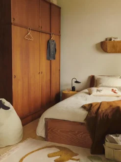 Cesta de pared Braided wall pocket 25x75 cm, Natural