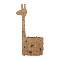 Cesta de pared Philine 90 cm, Nature giraffe