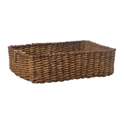 Cesta Ernst 2 piezas, Marrón oscuro