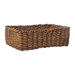 Cesta Ernst 2 piezas, Marrón oscuro