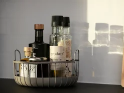 Cesta Inu Ø22x8 cm, Taupe