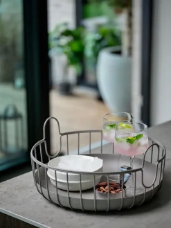 Cesta Inu Ø38x18 cm, Taupe