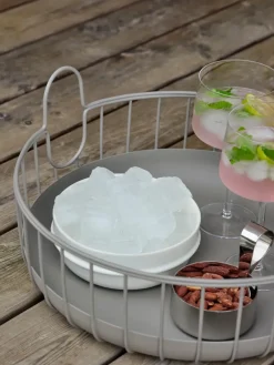 Cesta Inu Ø38x18 cm, Taupe