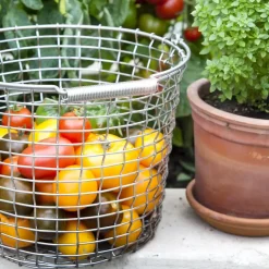 Cesta Korbo Bucket 16, acero resistente a los ácidos