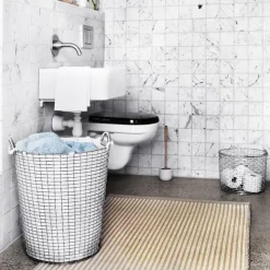 Cesta metálica Korbo Bucket 20, acero a prueba de ácidos