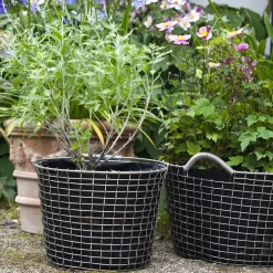 Cesta metálica Korbo Bucket 24, acero galvanizado