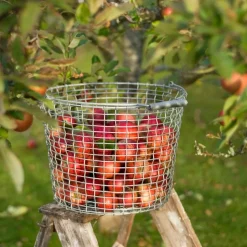 Cesta metálica Korbo Bucket 24, acero galvanizado