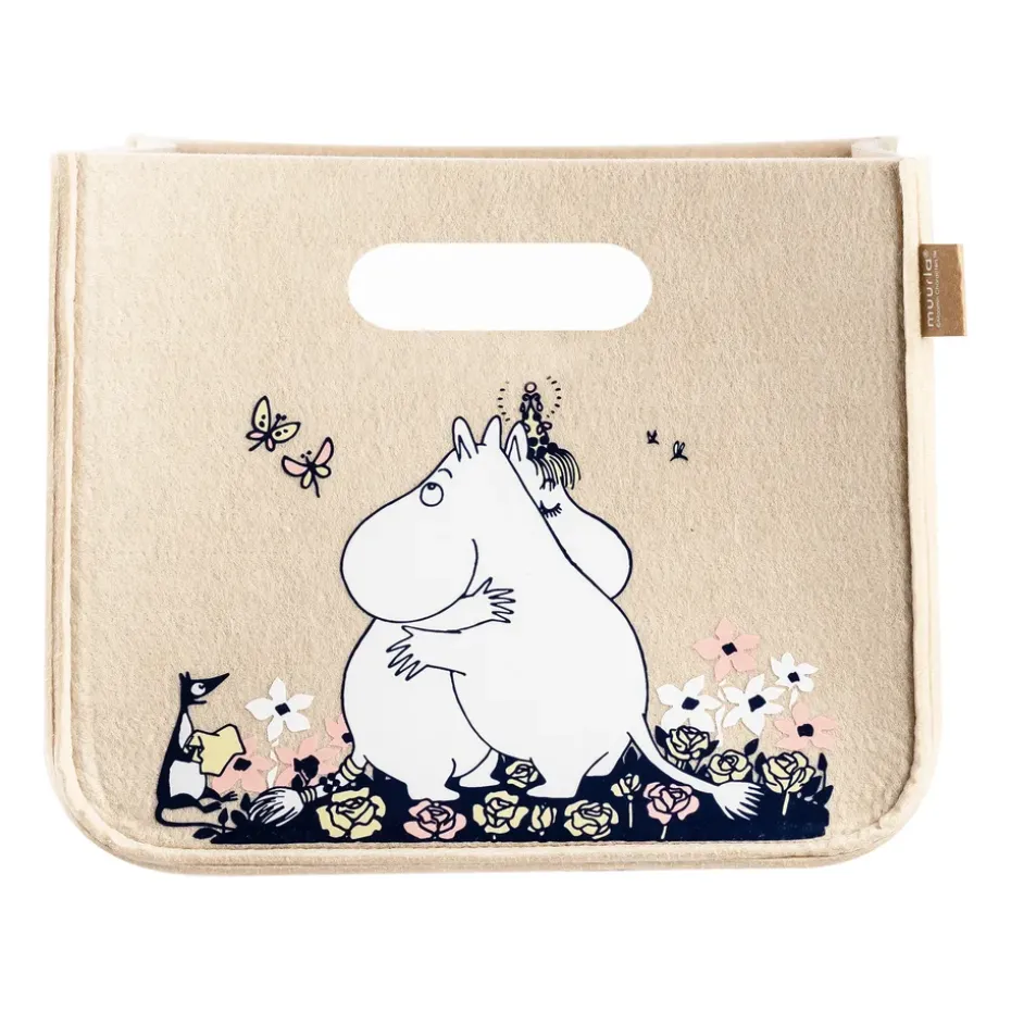 Cesta Mumin Hug 26x26 cm, Beige