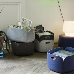 Cesta Restore, gris claro