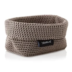 Cesta textil Tela M 10x15 cm, Taupe
