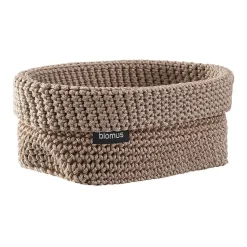 Cesta textil TelaL 12x20 cm, Bark