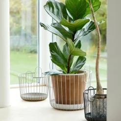 Cesta Zone Inu, Soft grey, large