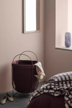 Cesto de la ropa Arild, Puce Aubergine