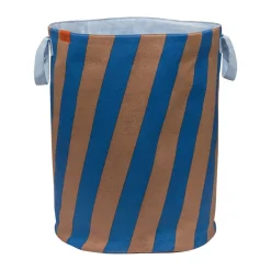 Cesto de lavandería Nova Arte 40x40x50 cm, Cobalt-blush