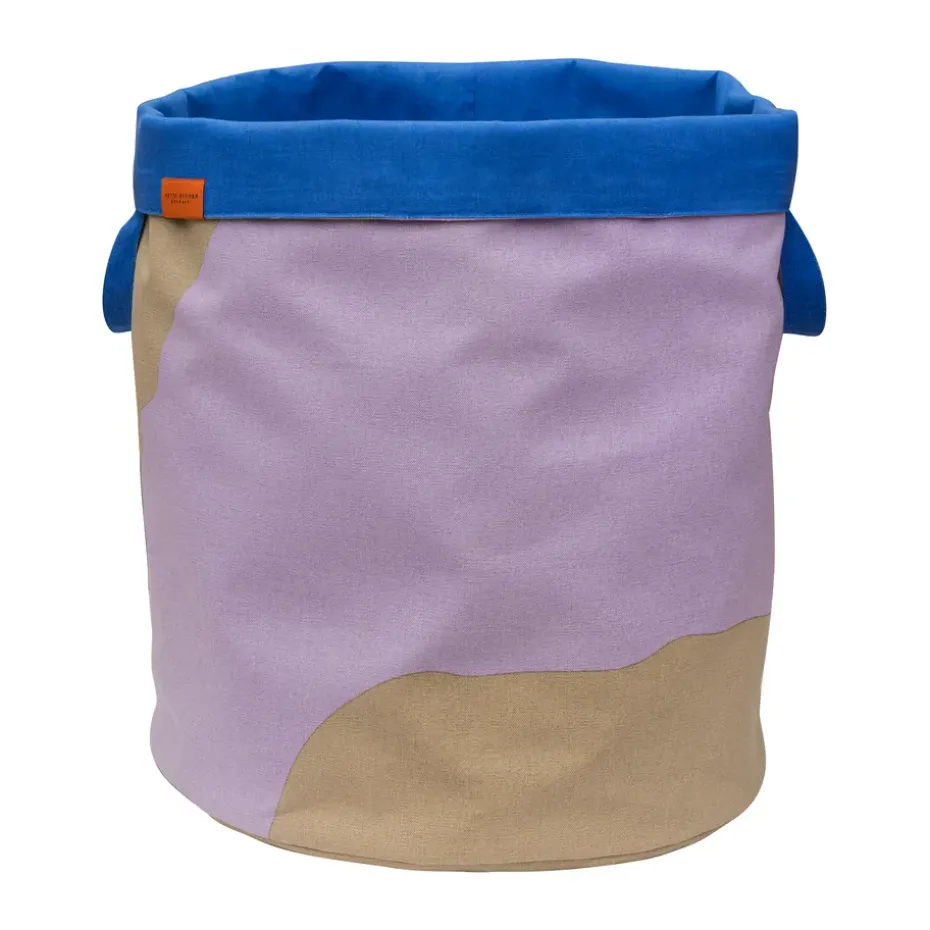 Cesto de lavandería Nova Arte 40x40x50 cm, Sand-lilac