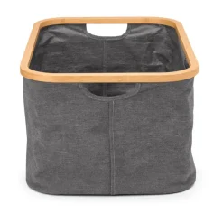 Cesto de ropa plegable Brabantia 40 L, Pepper Black