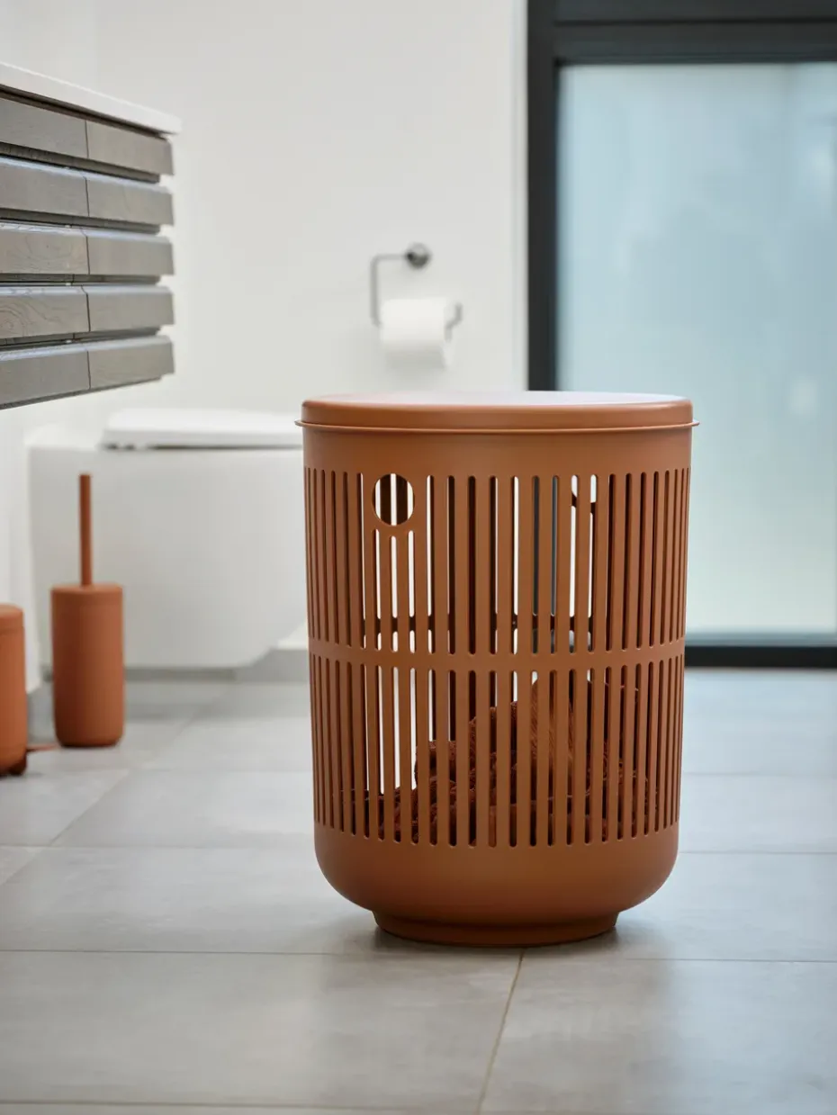 Cesto para colada Ume, Terracotta