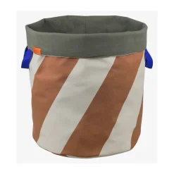 Cesto para la colada Diagonal Ø40x50 cm, Brick-sand