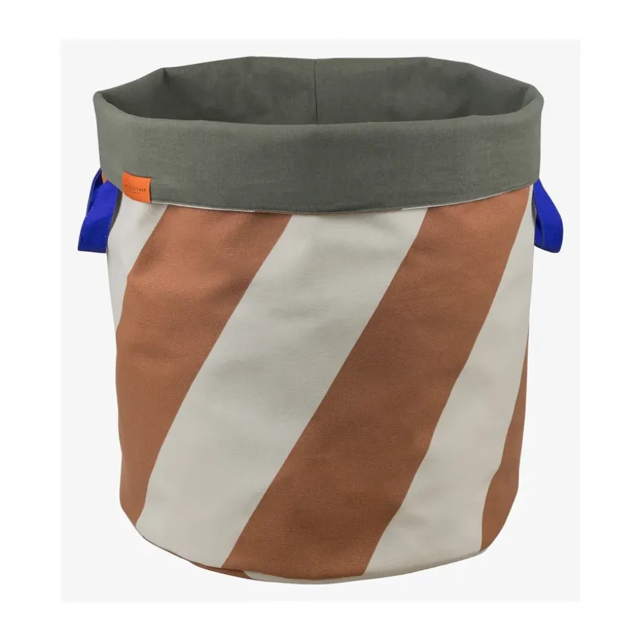 Cesto para la colada Diagonal Ø40x50 cm, Brick-sand