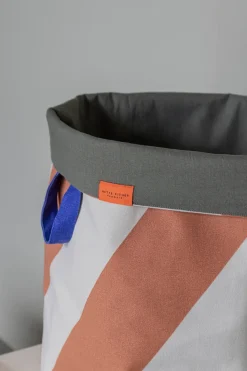 Cesto para la colada Diagonal Ø40x50 cm, Brick-sand