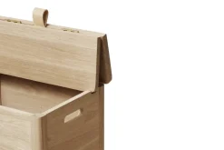 Cesto para ropa A Line, Roble blanco