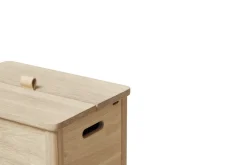 Cesto para ropa A Line, Roble blanco