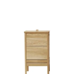 Cesto para ropa A Line, Roble