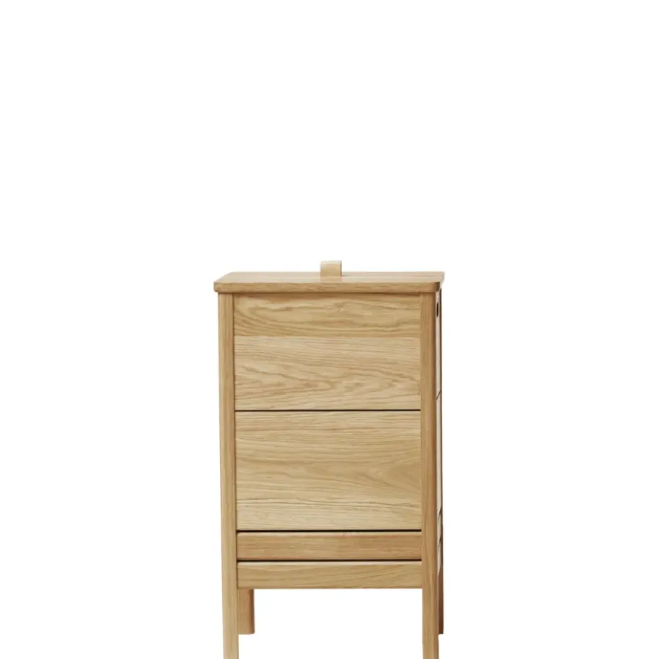 Cesto para ropa A Line, Roble