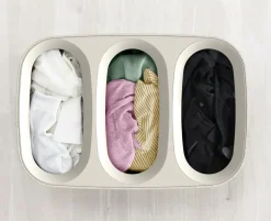 Cesto para ropa Tota Trio 90 L, Crudo