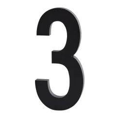 Cifra Design Letters aluminio 100 mm, 3