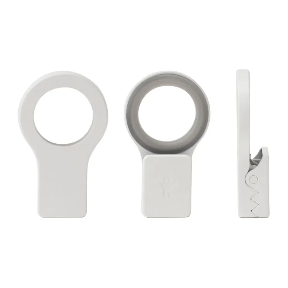 Clips para paños de cocina Bosign Loop 2-pack, Blanco