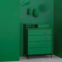 Cómoda Keep, Fennel 144, patas cromadas