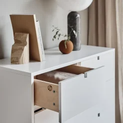 Cómoda Square 2+3 cajones, Blanco