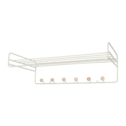 Colgador Bill Hat rack, Greige