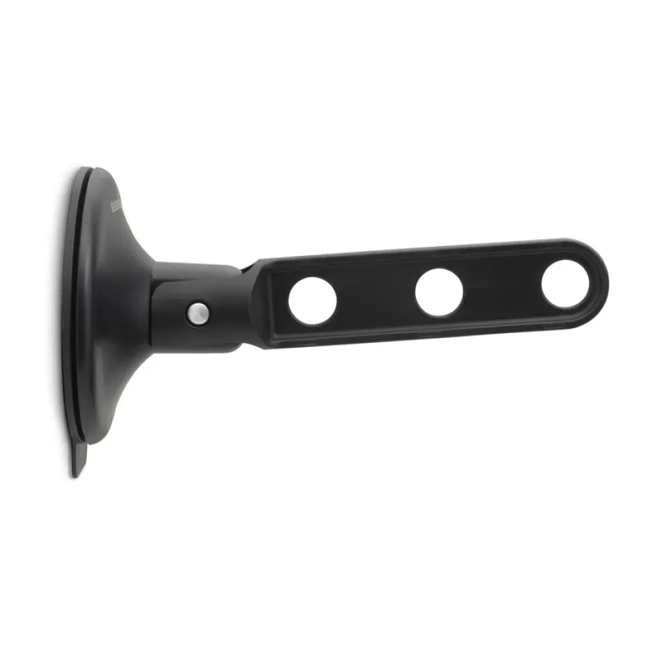 Colgador Brabantia con ventosa, Negro