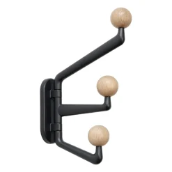 Colgador Capture SC74 small 3-brazos, Graphite-Oak