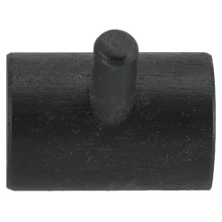 Colgador de 1 gancho Allsarp, Abedul pintado negro