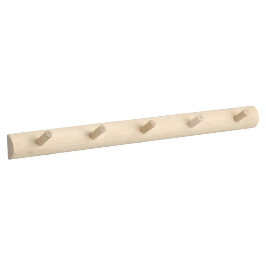 Colgador de 5 ganchos Allsarp, Abedul