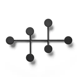 Colgador de ropa Afteroom, negro