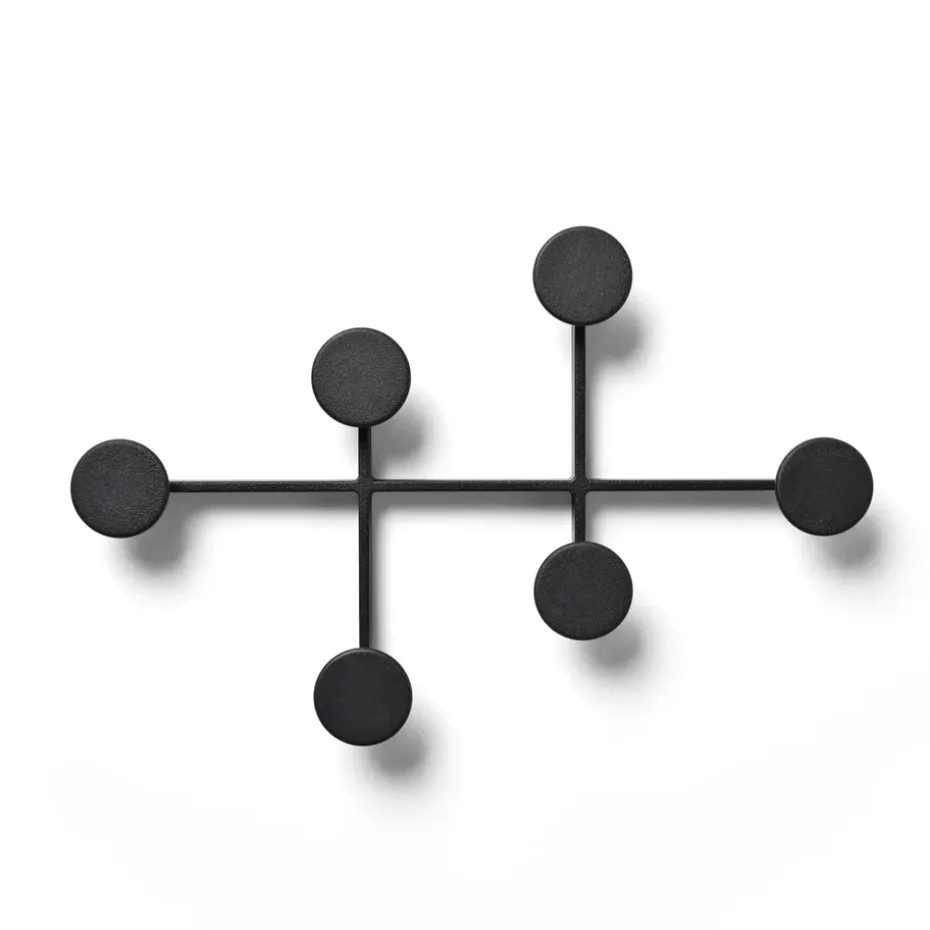 Colgador de ropa Afteroom, negro