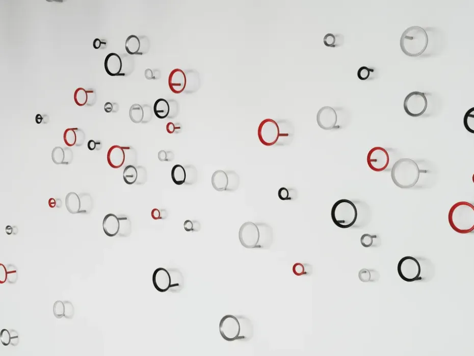 Colgador Loop medium Ø7,8 cm, Red