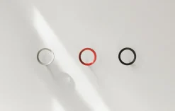 Colgador Loop medium Ø7,8 cm, Black